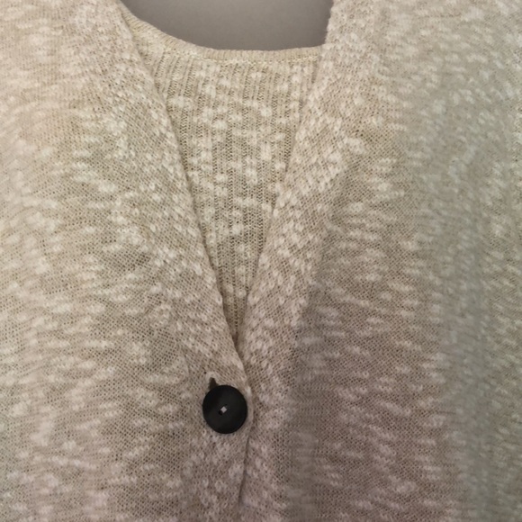 NWOT 2-Piece J. Jill Duster Cardi & Sweater Tank - Picture 5 of 11